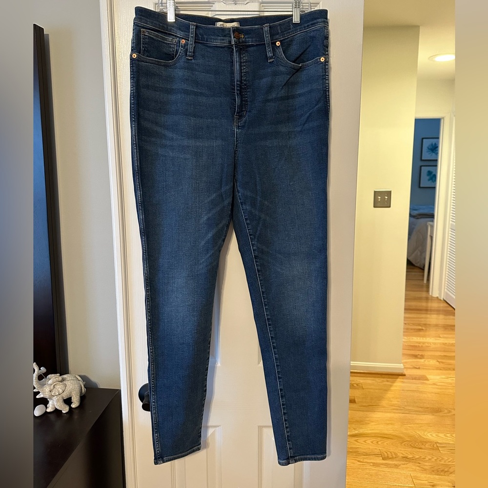 Madewell 10” high rise skinny TALL